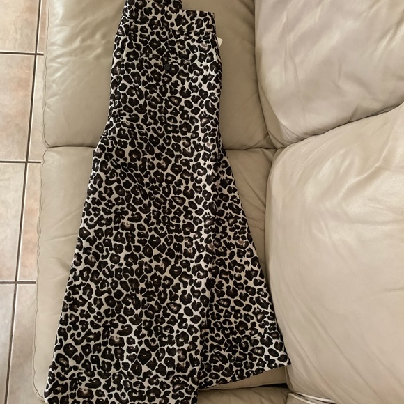 ANTHROPOLOGIE Kate Leopard Jacquard Trousers - Picture 11 of 16